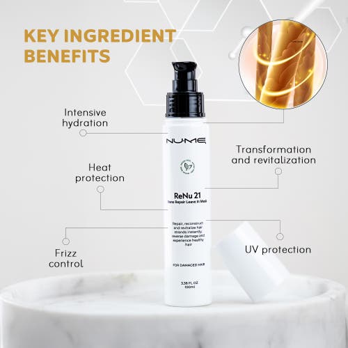 Nume Restore Scalp Serum + Leave-in Mask In White
