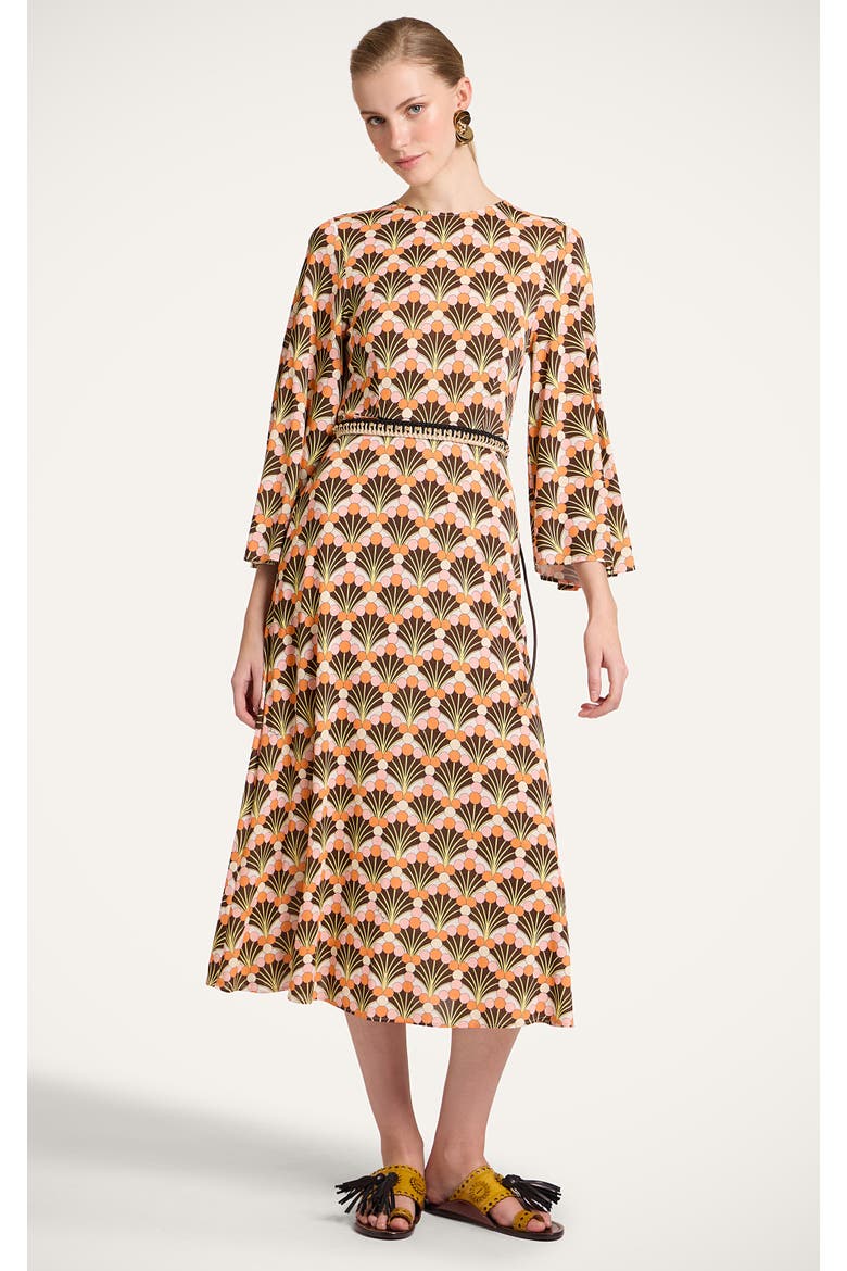 Sorella Dress, Main, color, Florette Fan Brown