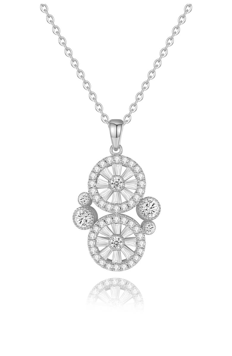 Classicharms Wheel of Fortune Necklace, Main, color, Silver