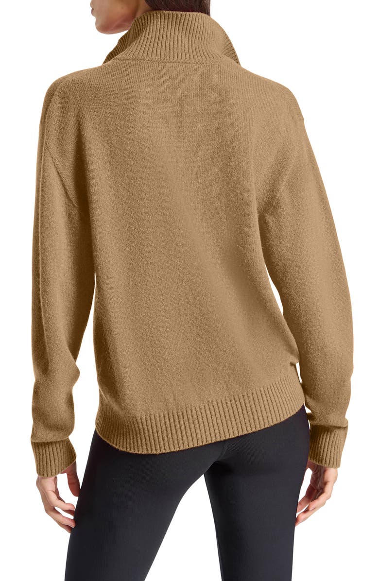 Lacoste Solid Cashmere Blend Polo Sweater, Alternate, color,