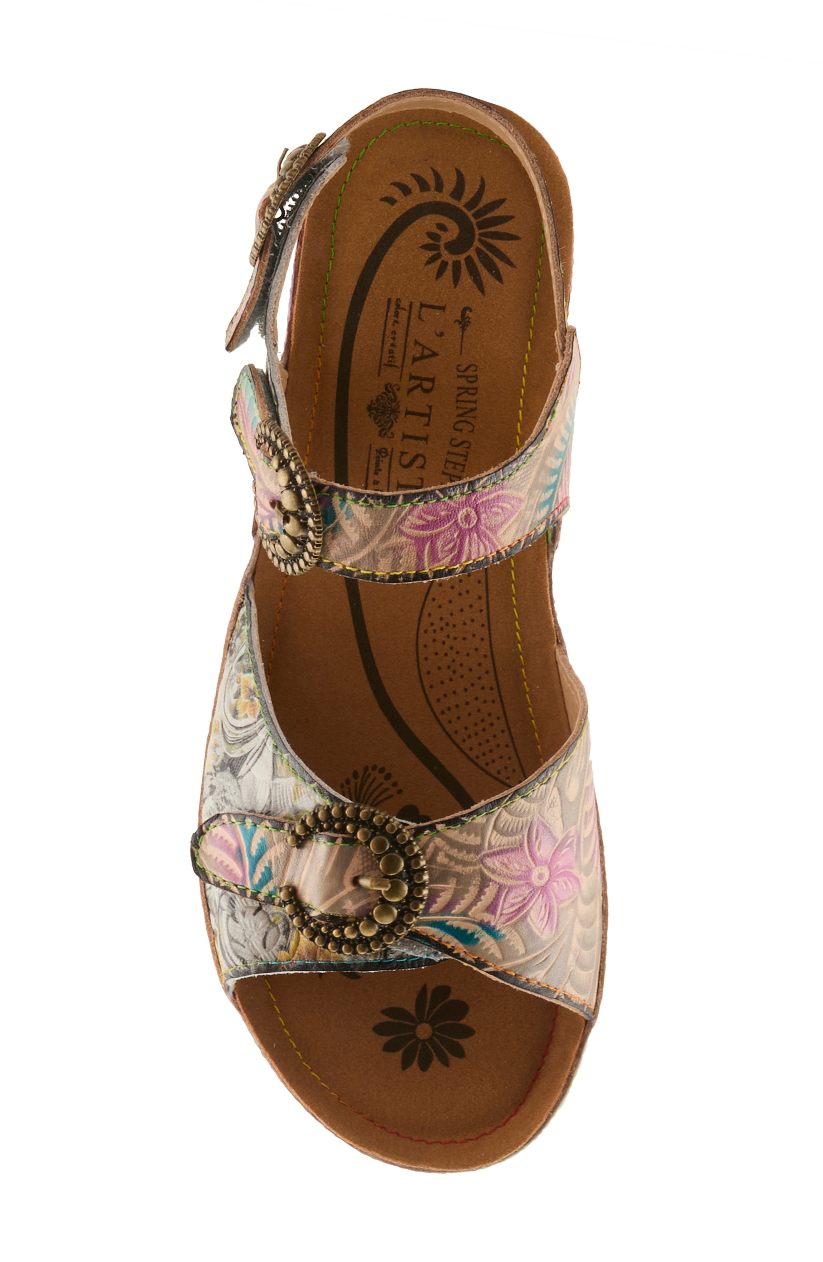 L'Artiste by Spring Step Offtrak Sandal, Alternate, color, Grey Multi