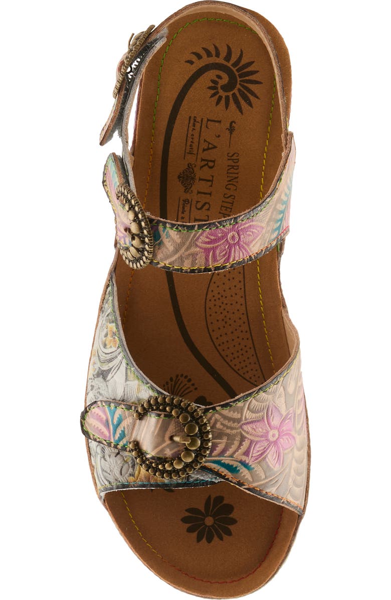 L'Artiste by Spring Step Offtrak Sandal, Alternate, color, Grey Multi