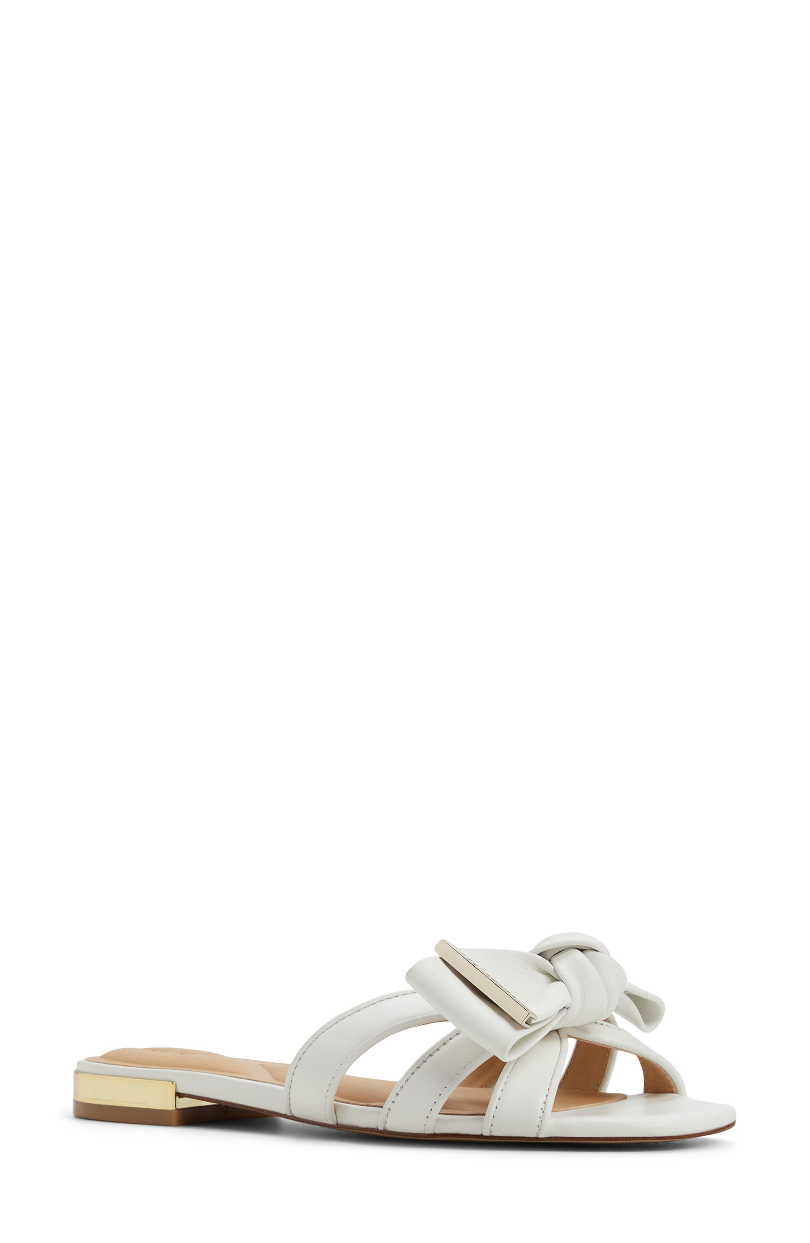 Ted Baker London Elsie Slide Sandal, Main, color, White