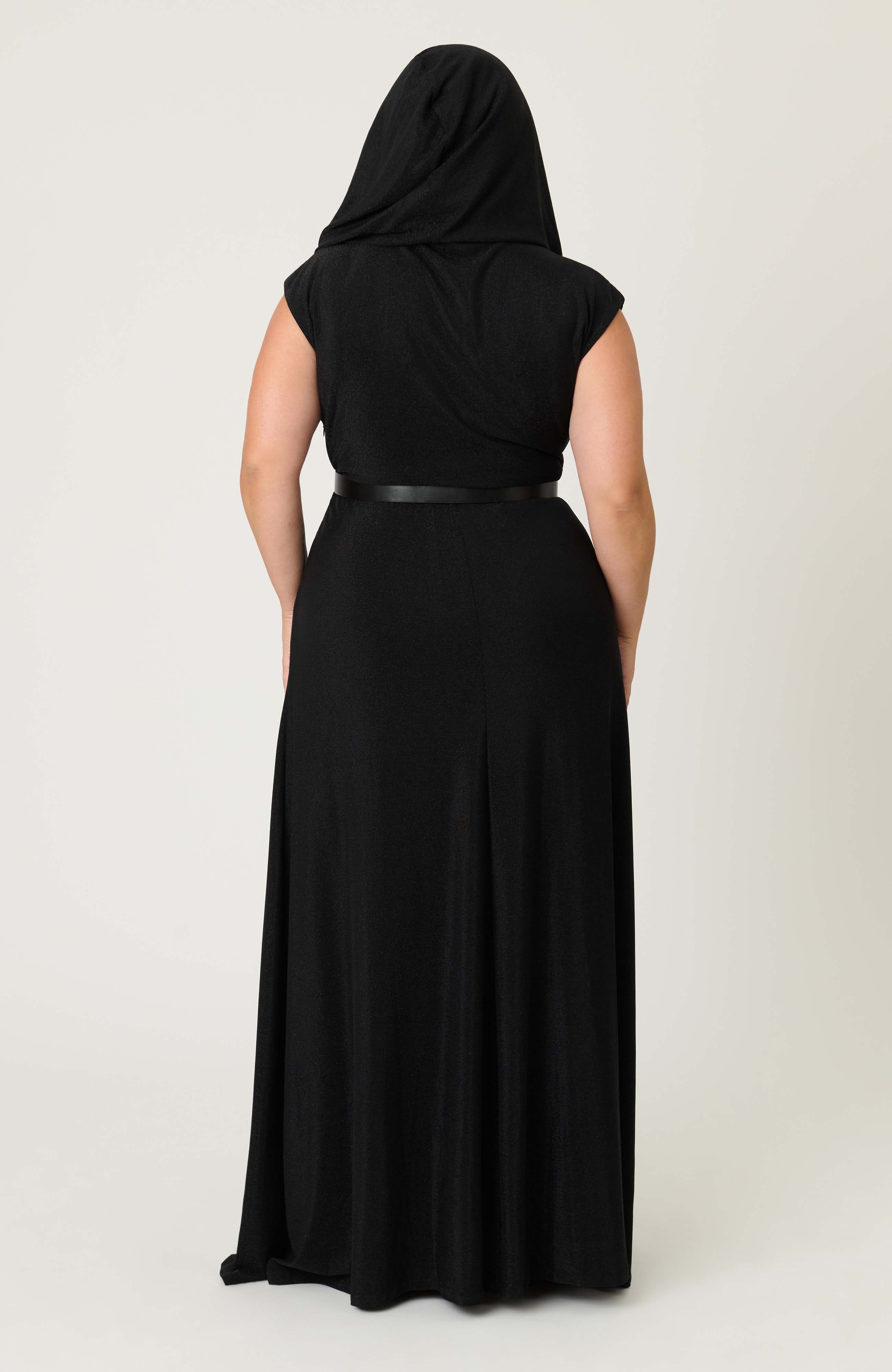Plus Size Hooded Maxi Dress - image 2