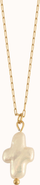 Joiana Jewelry Mini Pearl Cross Necklace