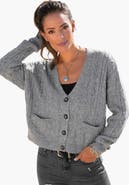 LASCANA Cable Knit Cardigan