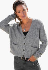 LASCANA Cable Knit Cardigan