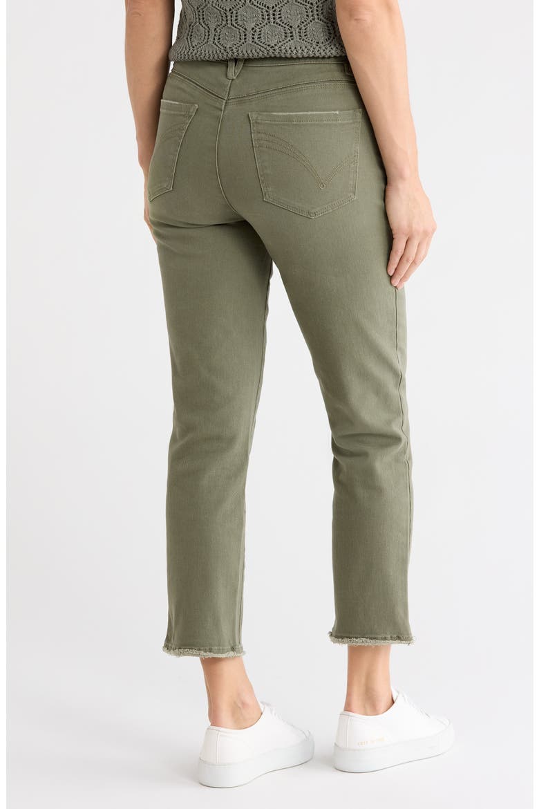 'Ab'Solution High Waist Slim Straight Leg Jeans, Alternate, color, LILY PAD