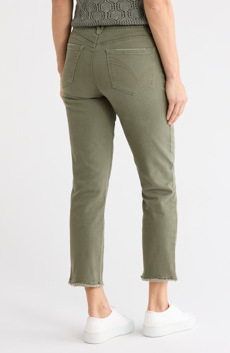 Democracy 'Ab'Solution High Waist Slim Straight Leg Jeans, Alternate, color, Lily Pad
