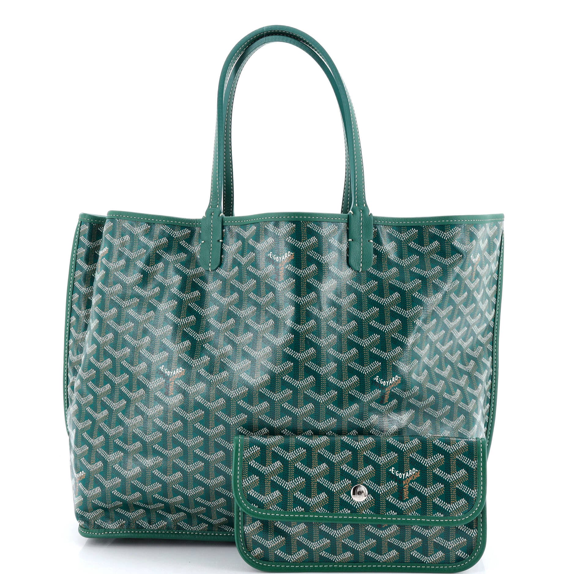 Pre-Owned Goyard Anjou Reversible Tote Coated Canvas PM, Alternate, color, 