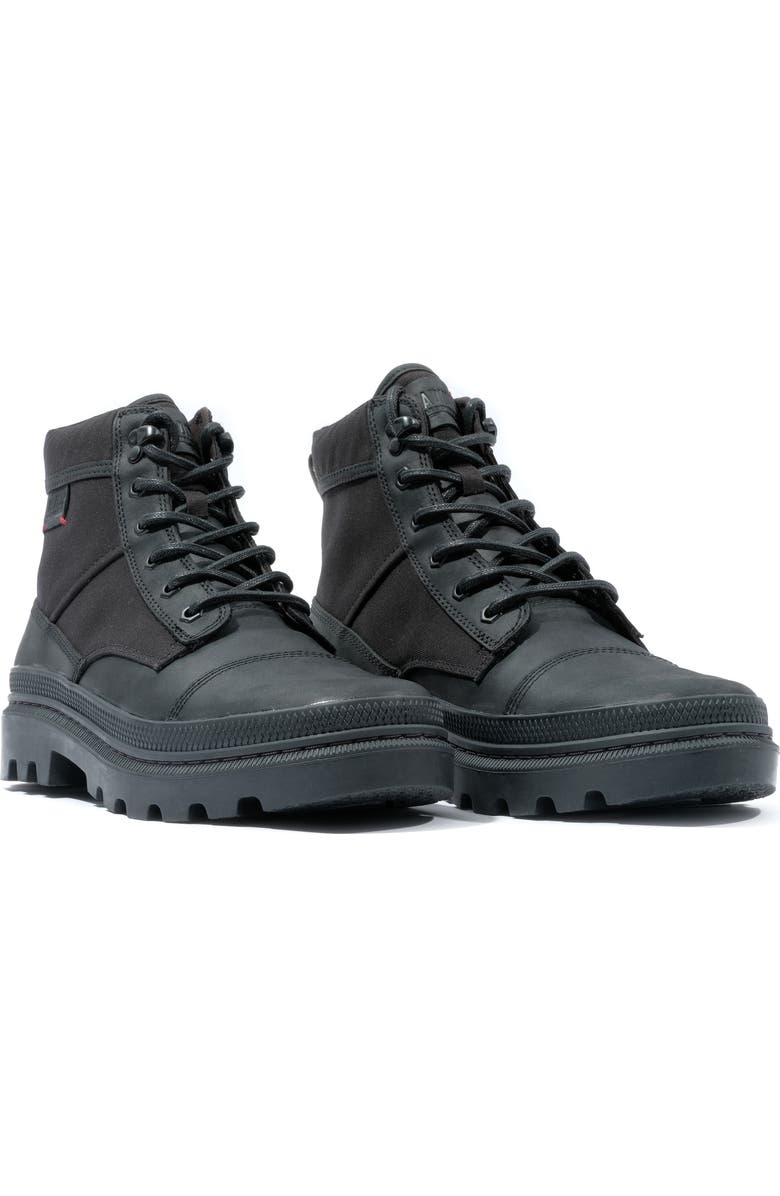 Palladium Pallatrooper Rough Boot, Alternate, color, Black