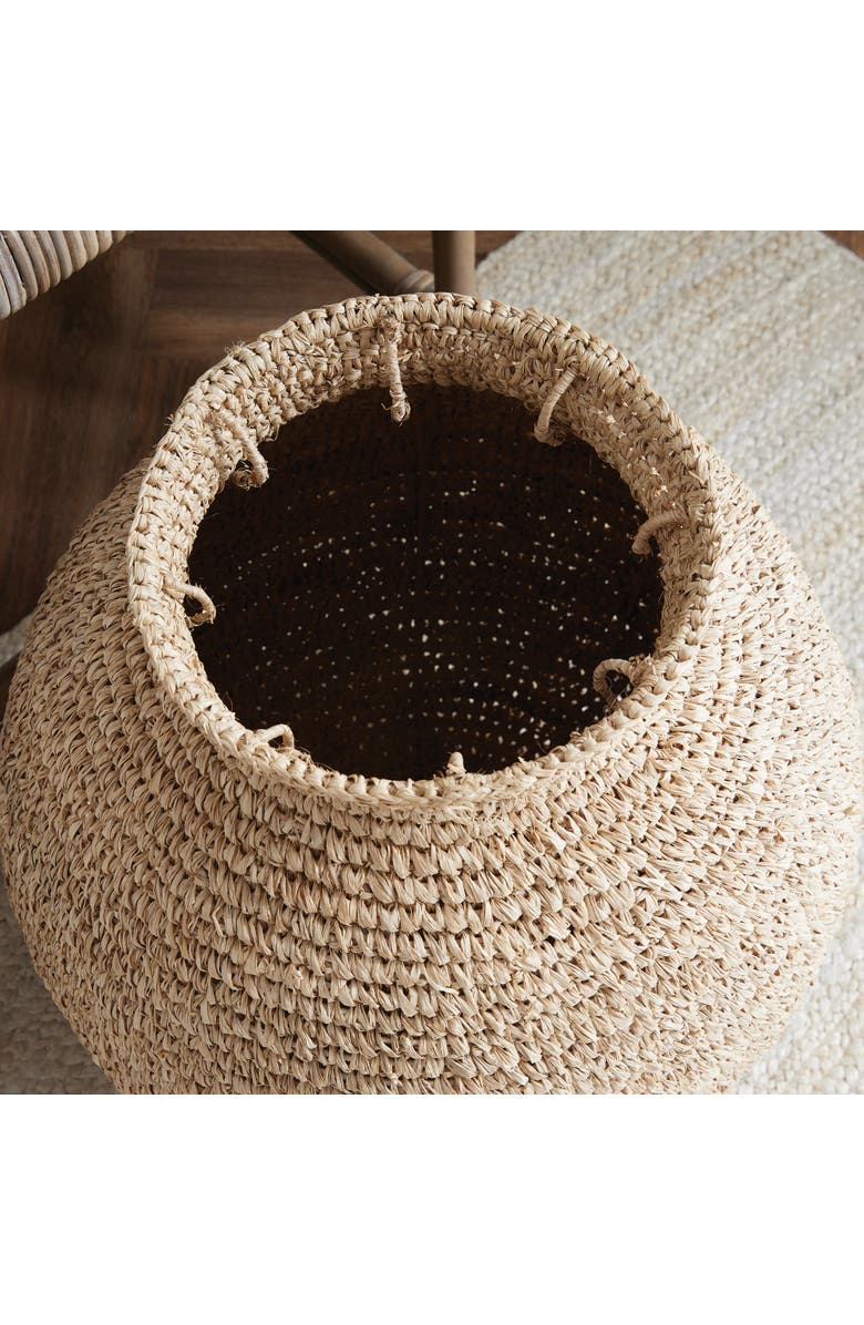 Napa Home & Garden Remi Woven Vase, Alternate, color, Beige