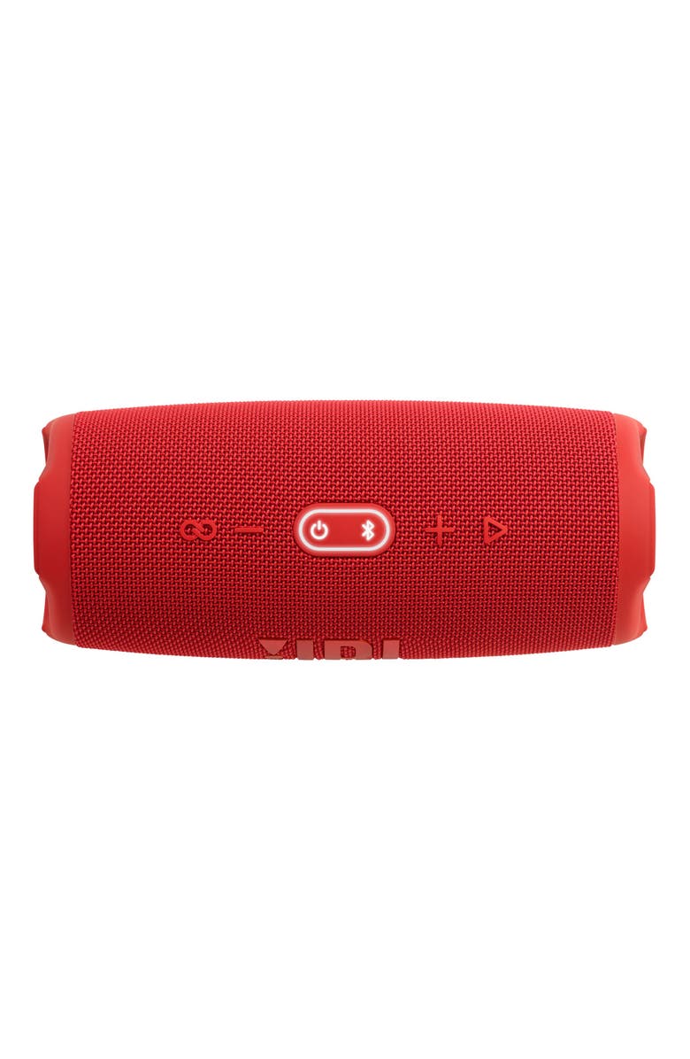 JBL Charge 5 Waterproof Bluetooth<sup>®</sup> Speaker, Alternate, color, Red