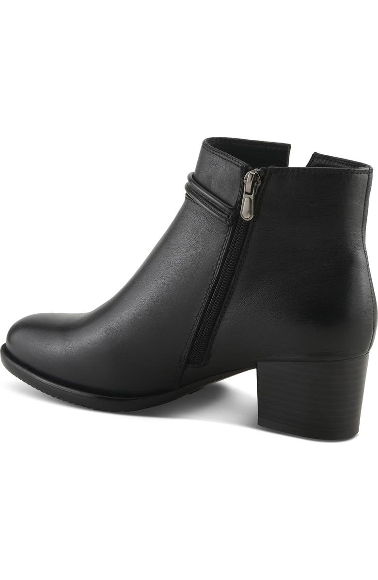 Spring Step The Reeder Block Heel Bootie, Alternate, color, Black