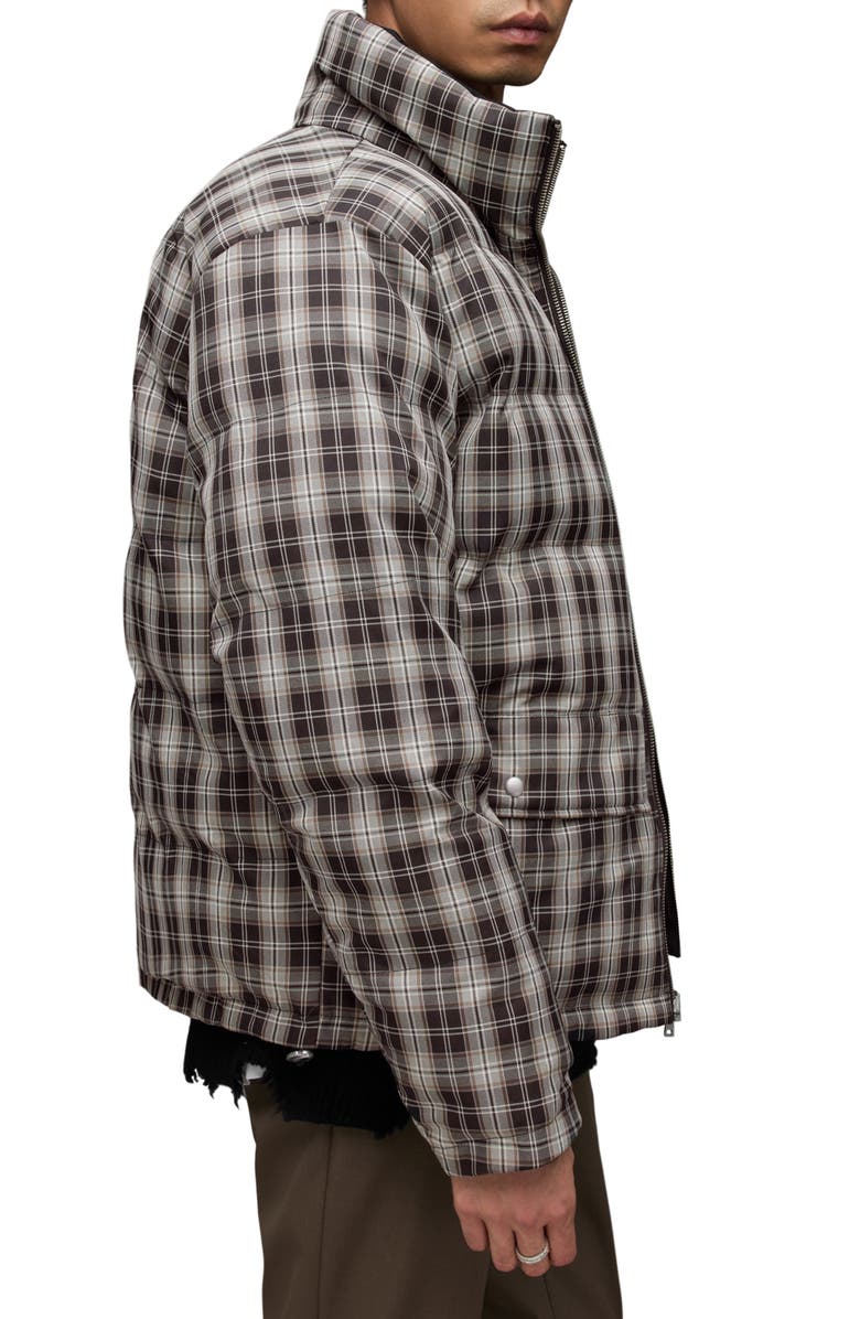 AllSaints Atmosphere Hooded Reversible Puffer Jacket, Alternate, color, 