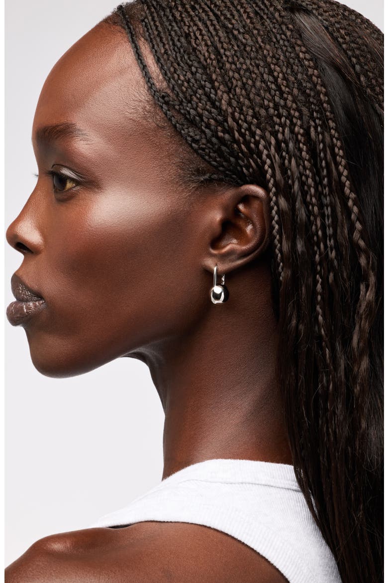 Statement Earrings - Perry Silver, Alternate, color, Silver