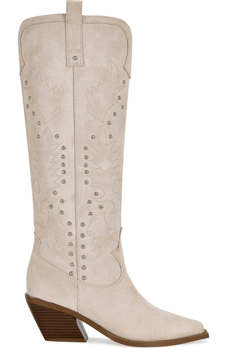 AZALEA WANG Beckett Western Boot, Alternate, color, Taupe