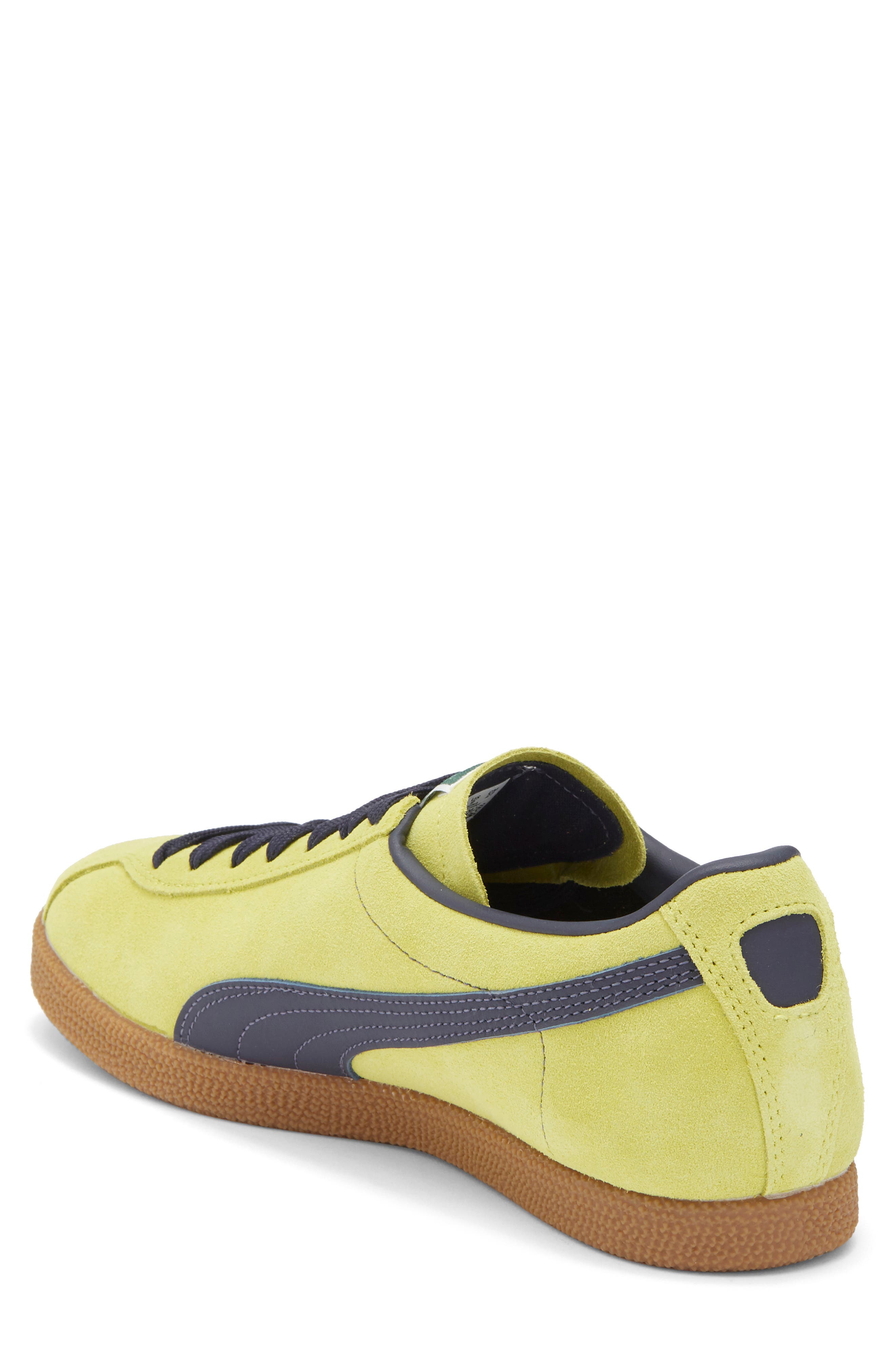 PUMA Brasil Sneaker, Alternate, color, Sea Kelp/ New Navy