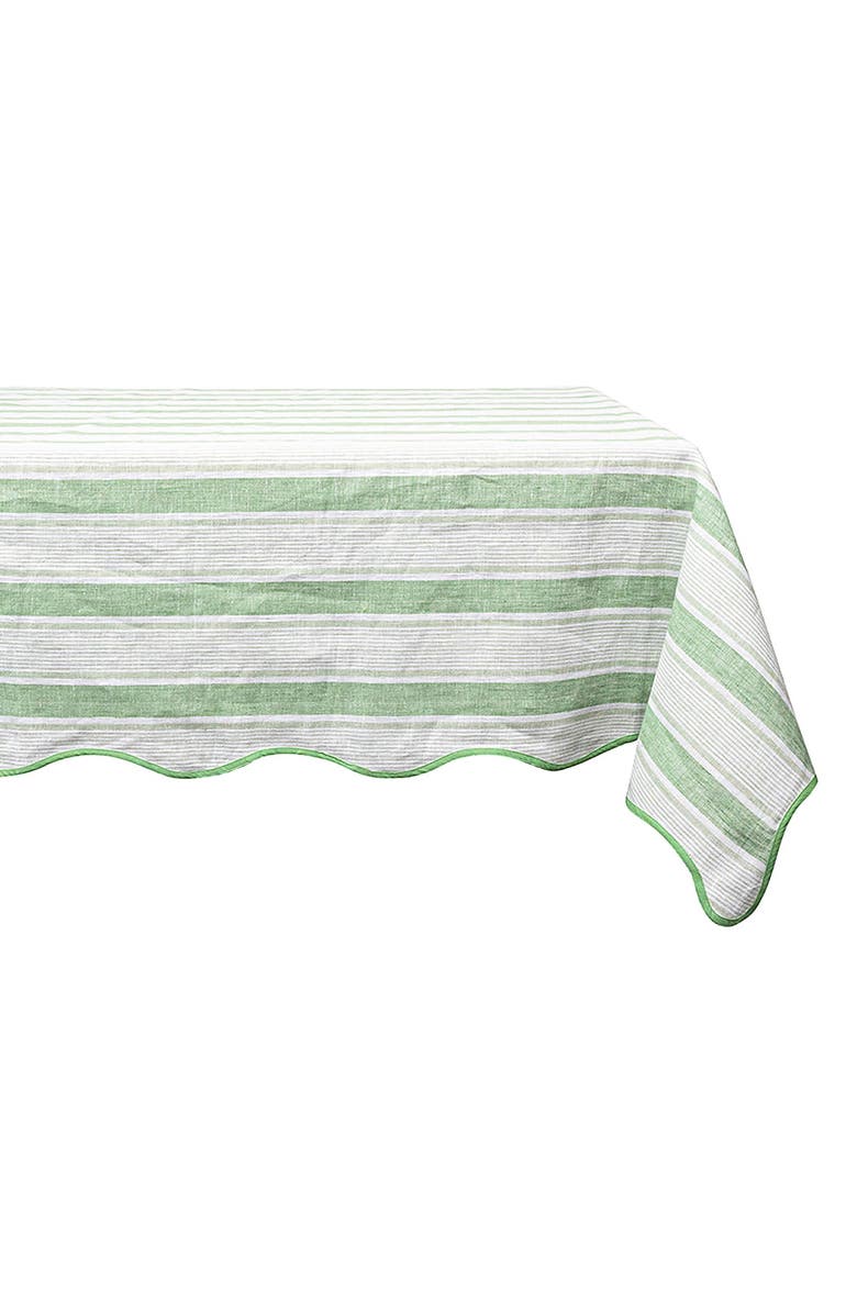 Juliska Cabana Tablecloth, Main, color, Seagrass