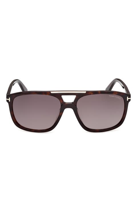 Brianna 58mm Gradient Navigator Sunglasses