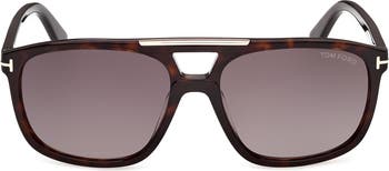 TOM FORD Brianna 58mm Gradient Navigator Sunglasses | Nordstrom