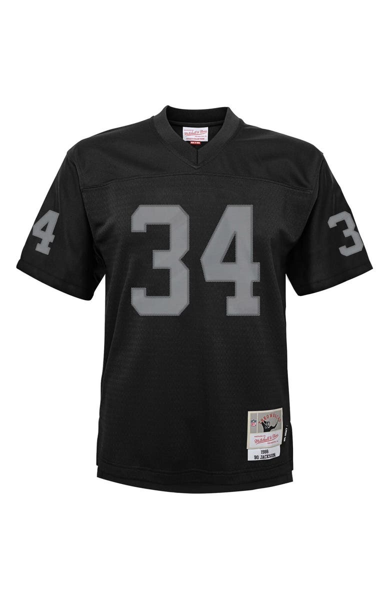 Mitchell & Ness Infant Mitchell & Ness Bo Jackson Black Las Vegas Raiders 1988 Retired Legacy Jersey, Alternate, color, Black