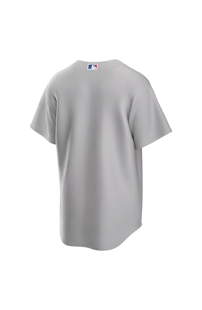 Nike Men's Nike Gray Los Angeles Dodgers Alternate Replica Team Jersey, Alternate, color, 