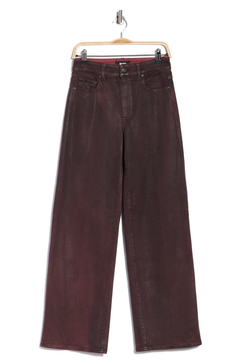 Sasha Wide Leg Jeans, Main, color, DARK OXBLOOD DISTRESSED COATIN