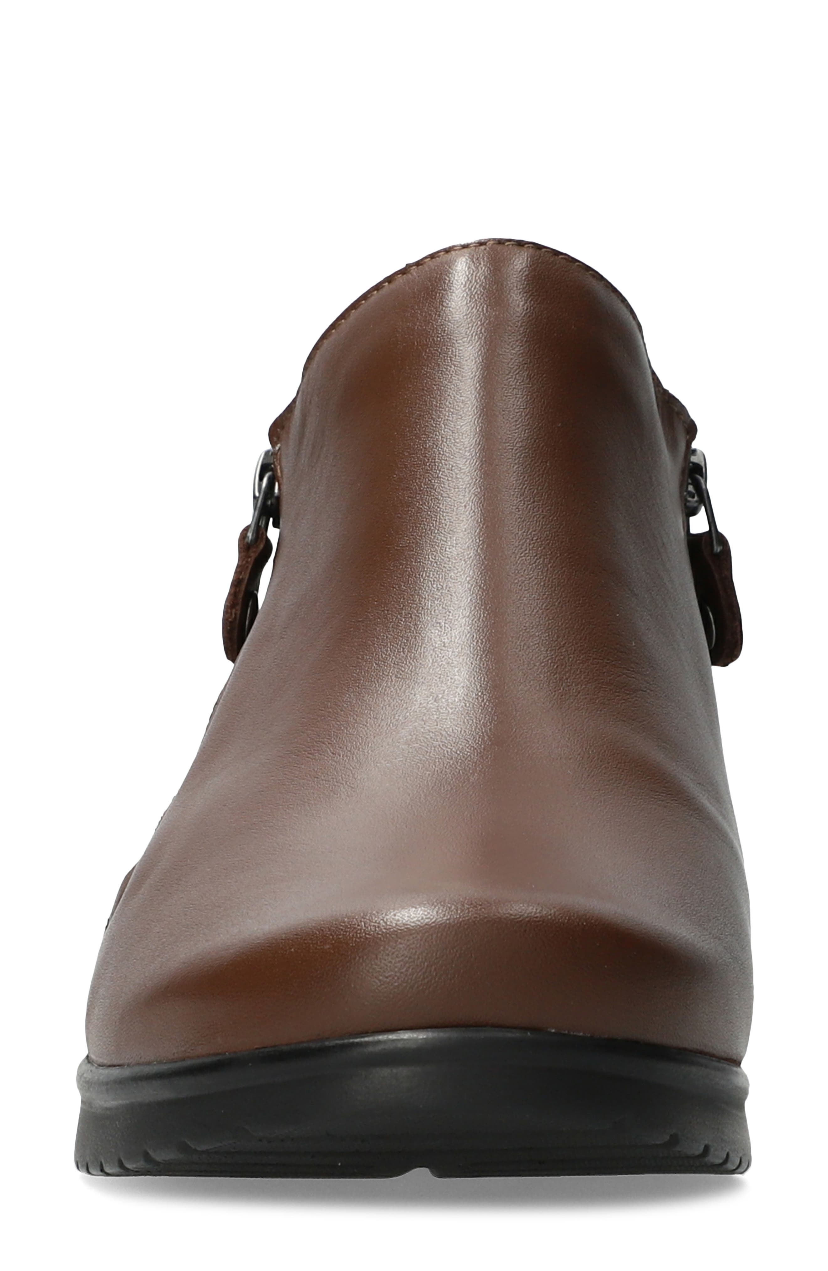 Romia Double Zip Bootie, Alternate, color, BROWN SOFTY 1258