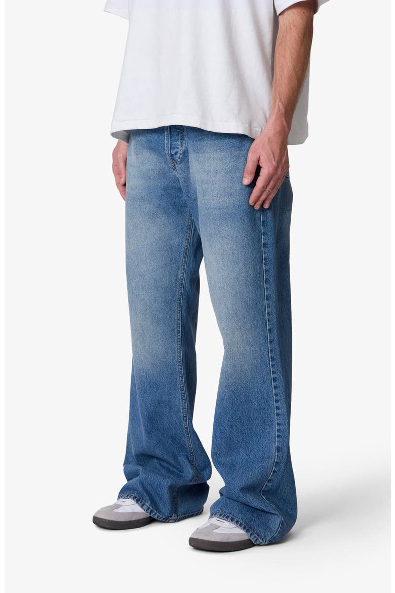 Kick Flare Jeans, Alternate, color, WASHED BLUE