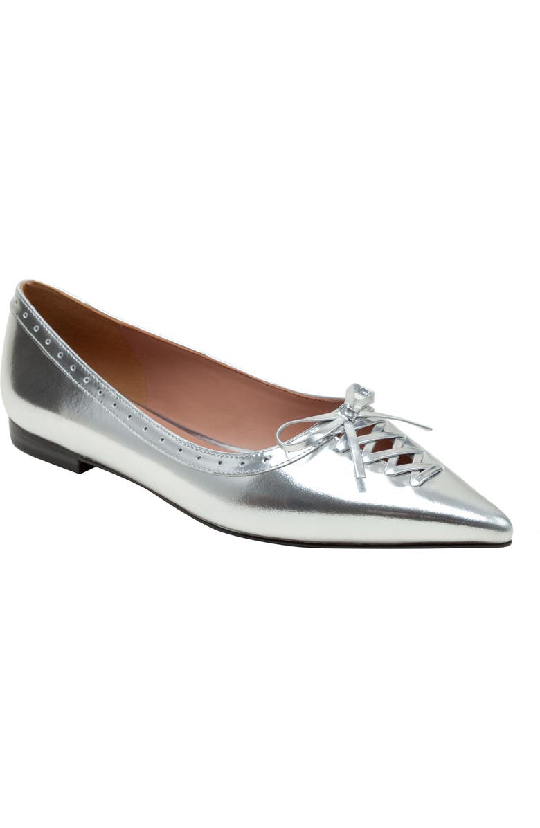 Linea Paolo Noella Flat, Main, color, Silver