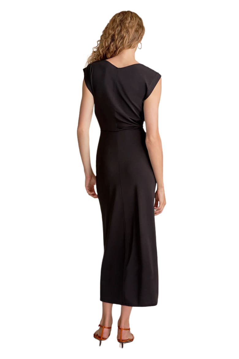 Zita Light Jersey Dress, Alternate, color, Black