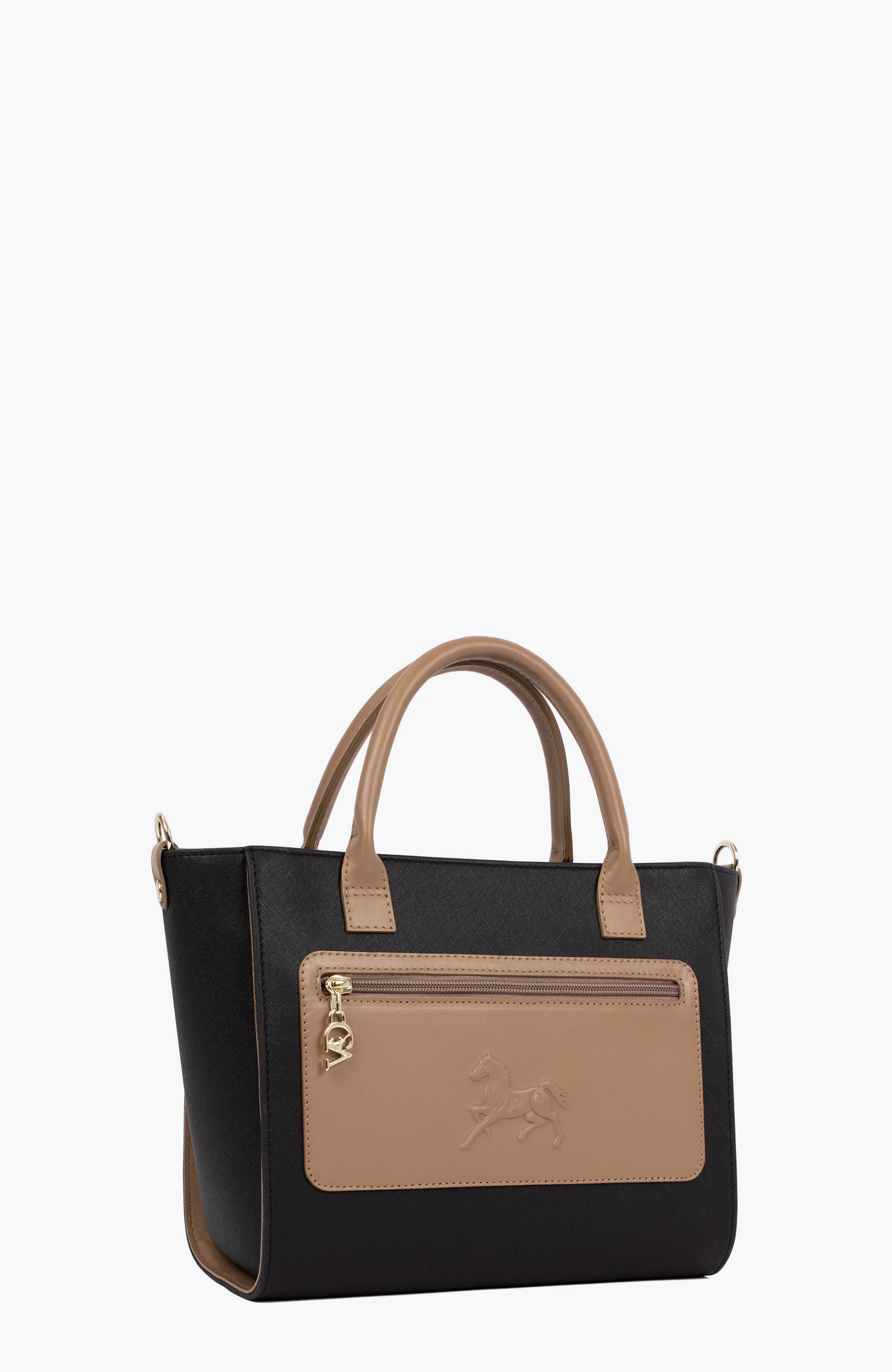 Horse By Cavalinho Handbag 631, Alternate, color, Sand / Black