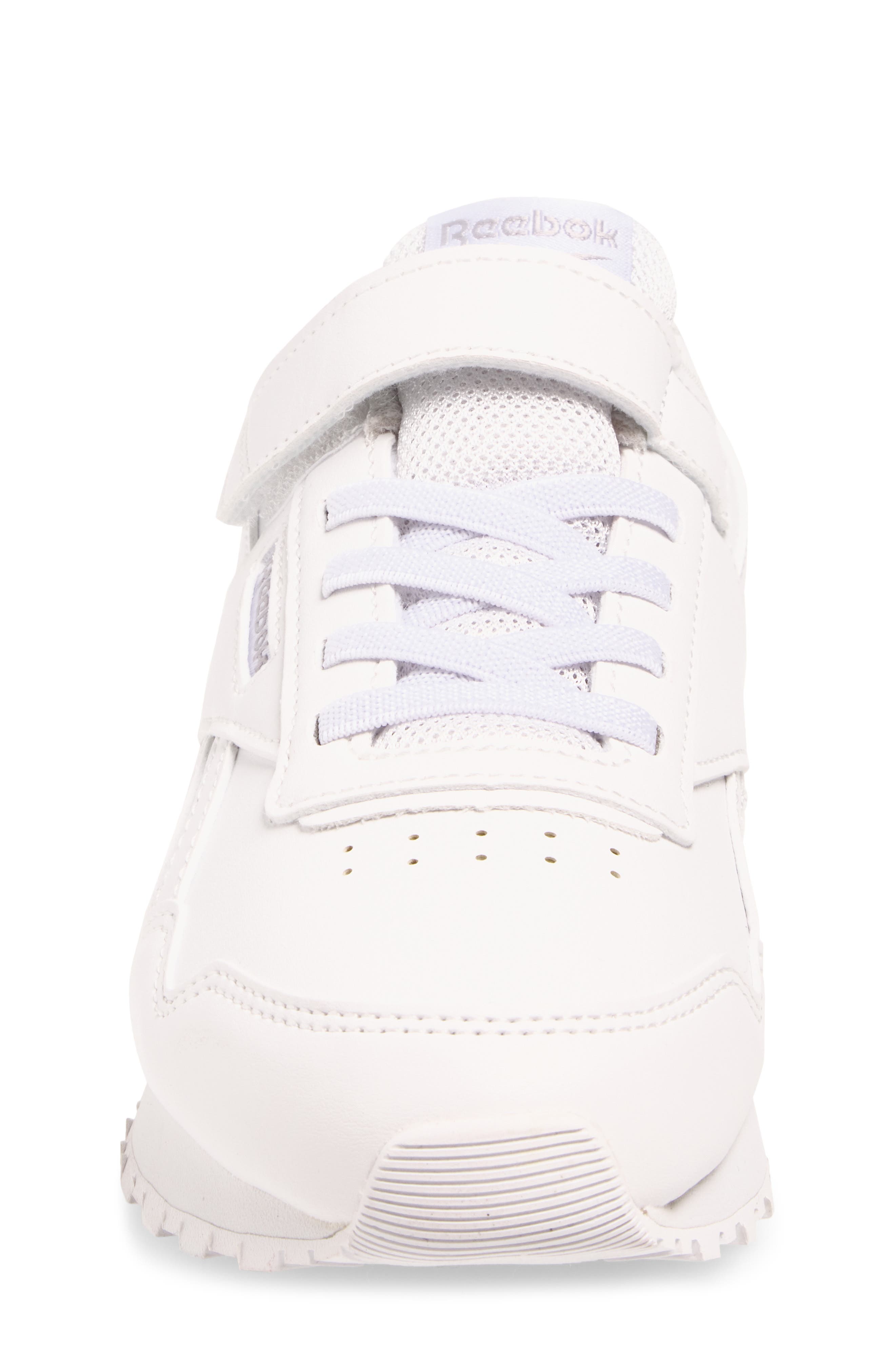 Reebok Kids' Glide Elastic Strap Sneaker, Alternate, color, White