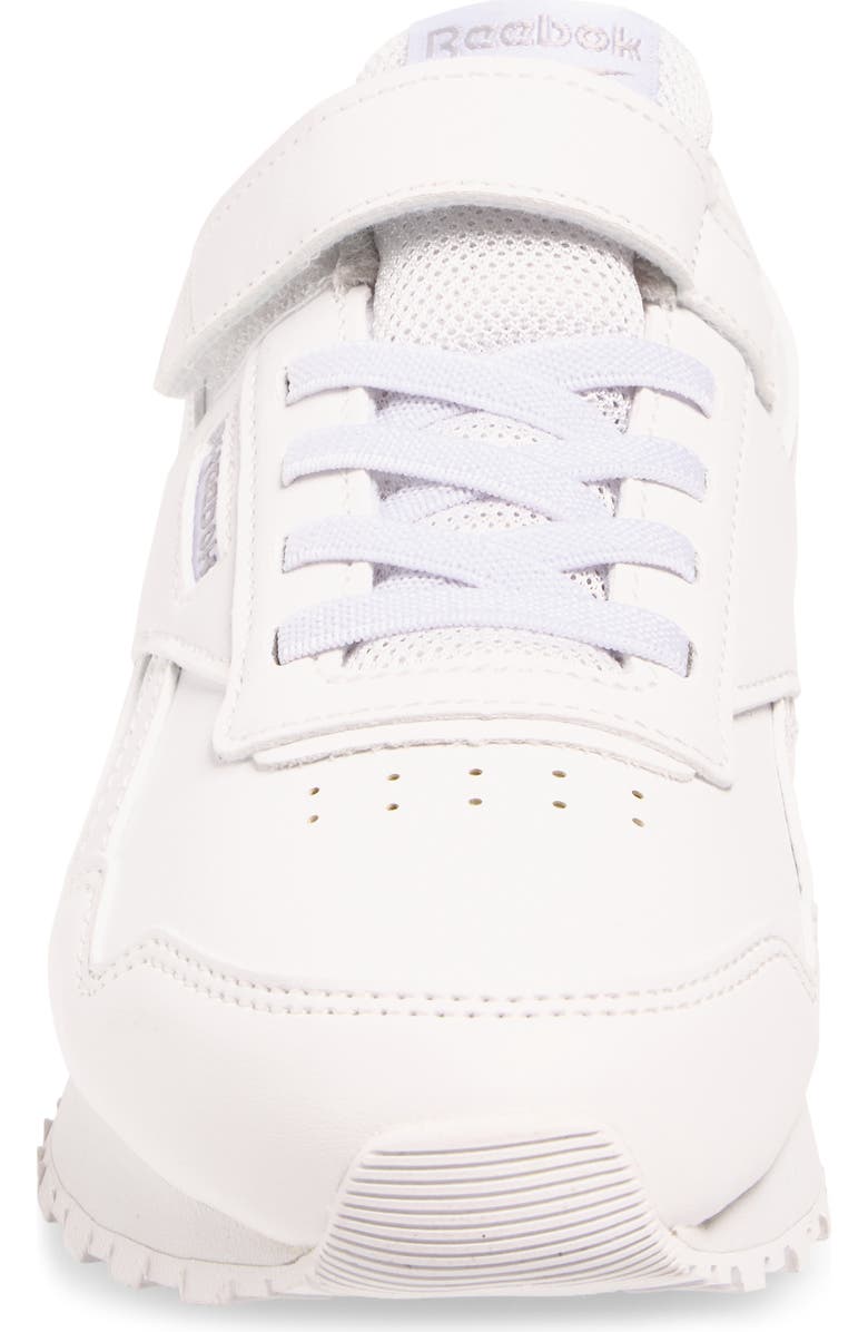 Reebok Kids' Glide Elastic Strap Sneaker, Alternate, color, White