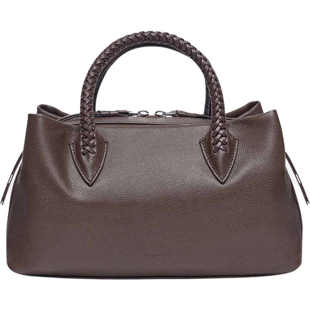 Oryany Roy Leather Satchel In Brown