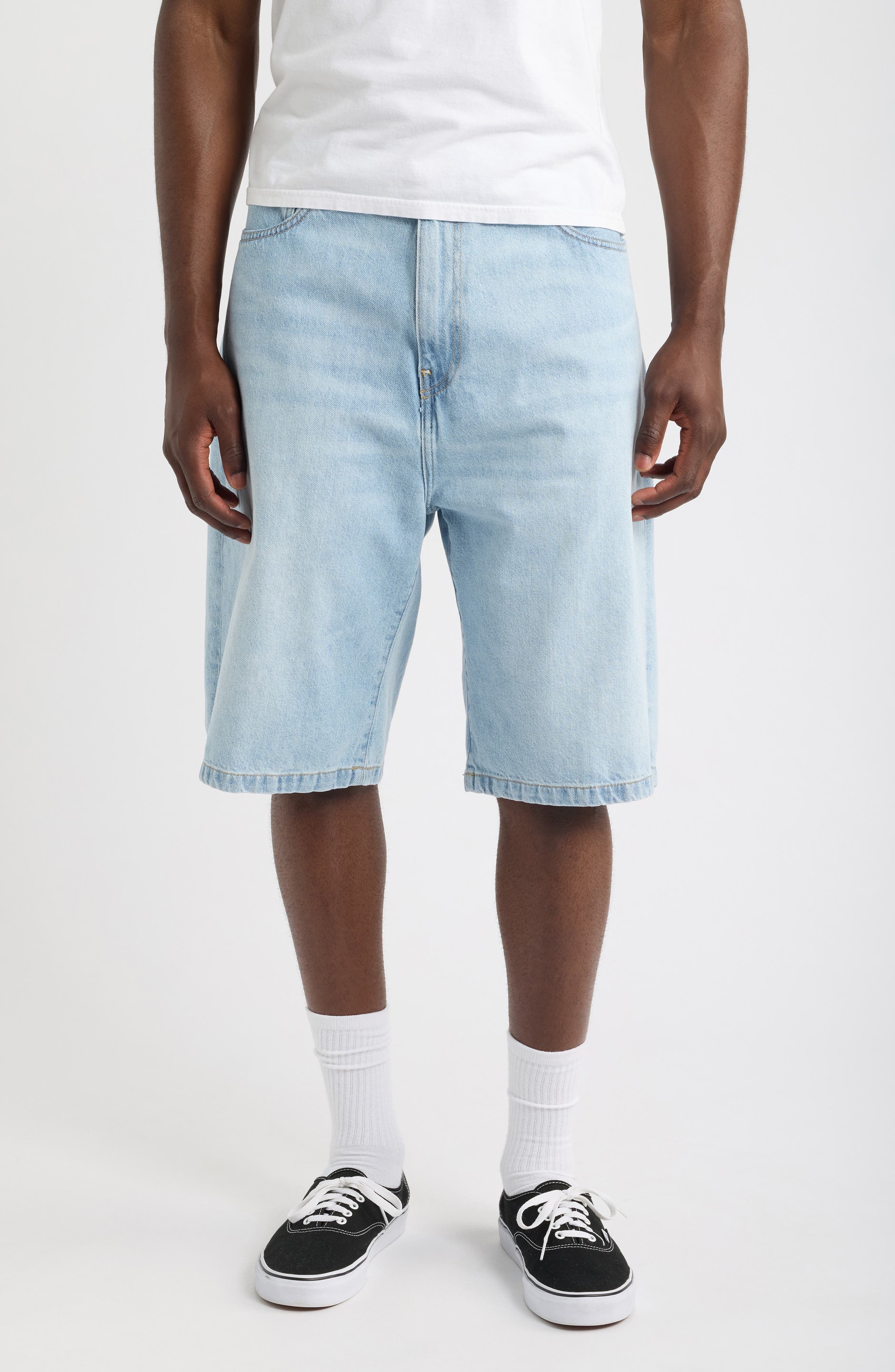 BLUE (HEAVY WORN BLEACHED)