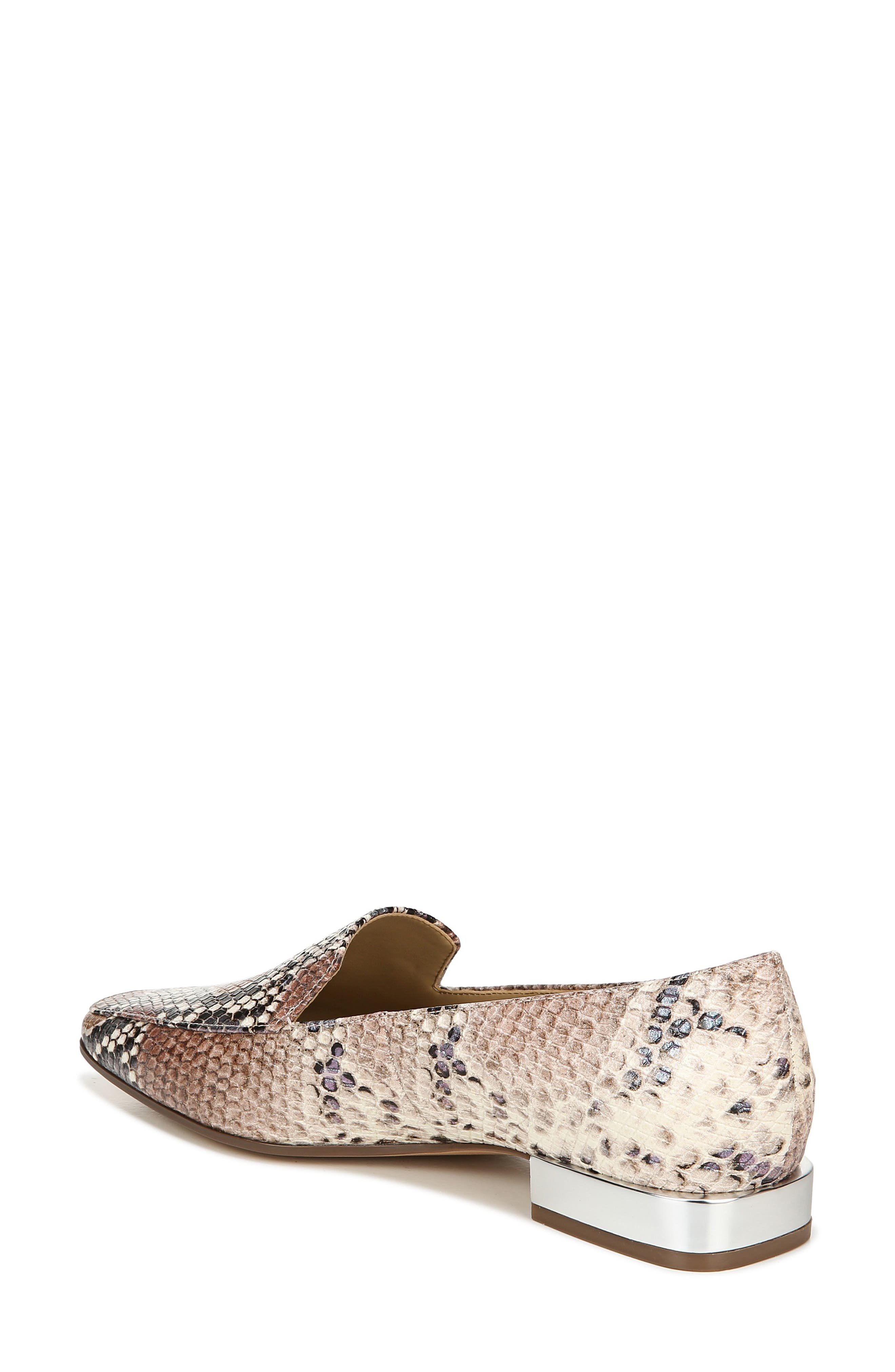 Clea Loafer, Alternate, color, PASTEL SNAKE PRINT