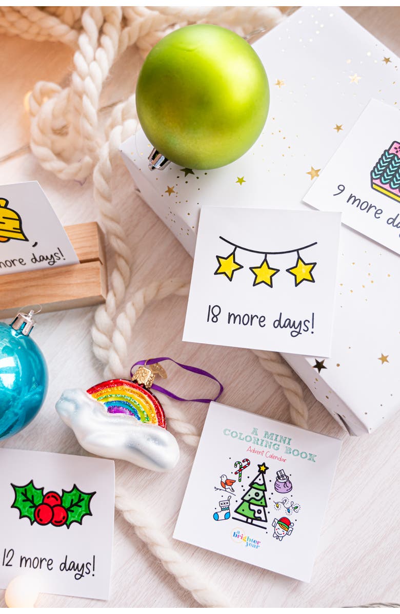 A Brighter Year Color by Day Advent Calendar Bundle, Alternate, color, Multicolor