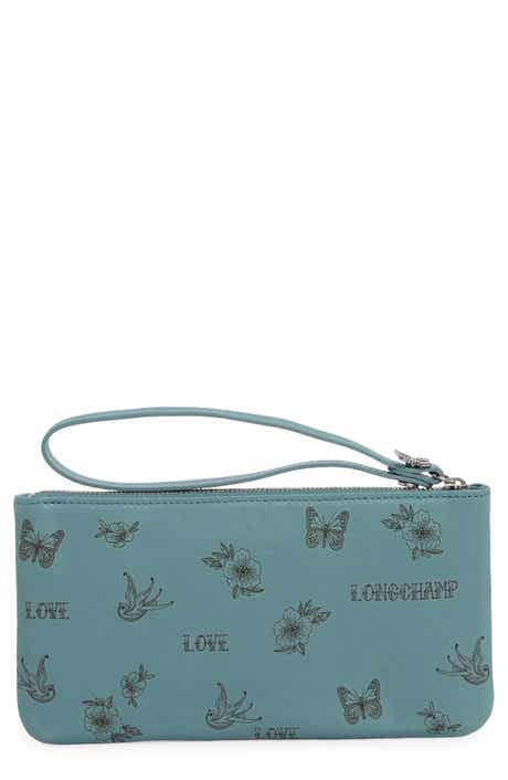 Longchamp Le Pliage Cuir Tattoo Wristlet