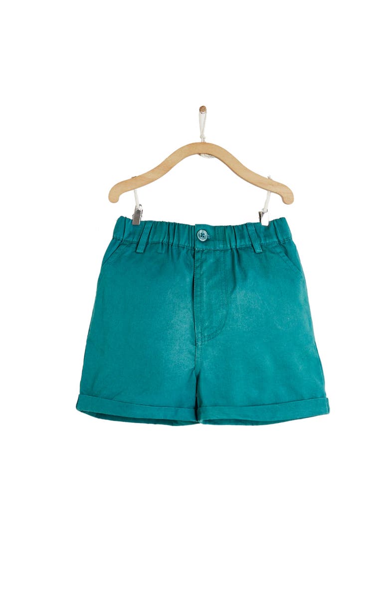 Babycottons Premium Cotton Raj Bermuda for Toddler, Main, color, Pastel Blue