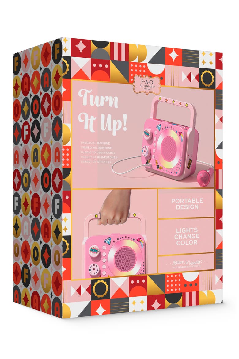 Portable Karaoke Station, Alternate, color, LIGHT/ PASTEL PINK