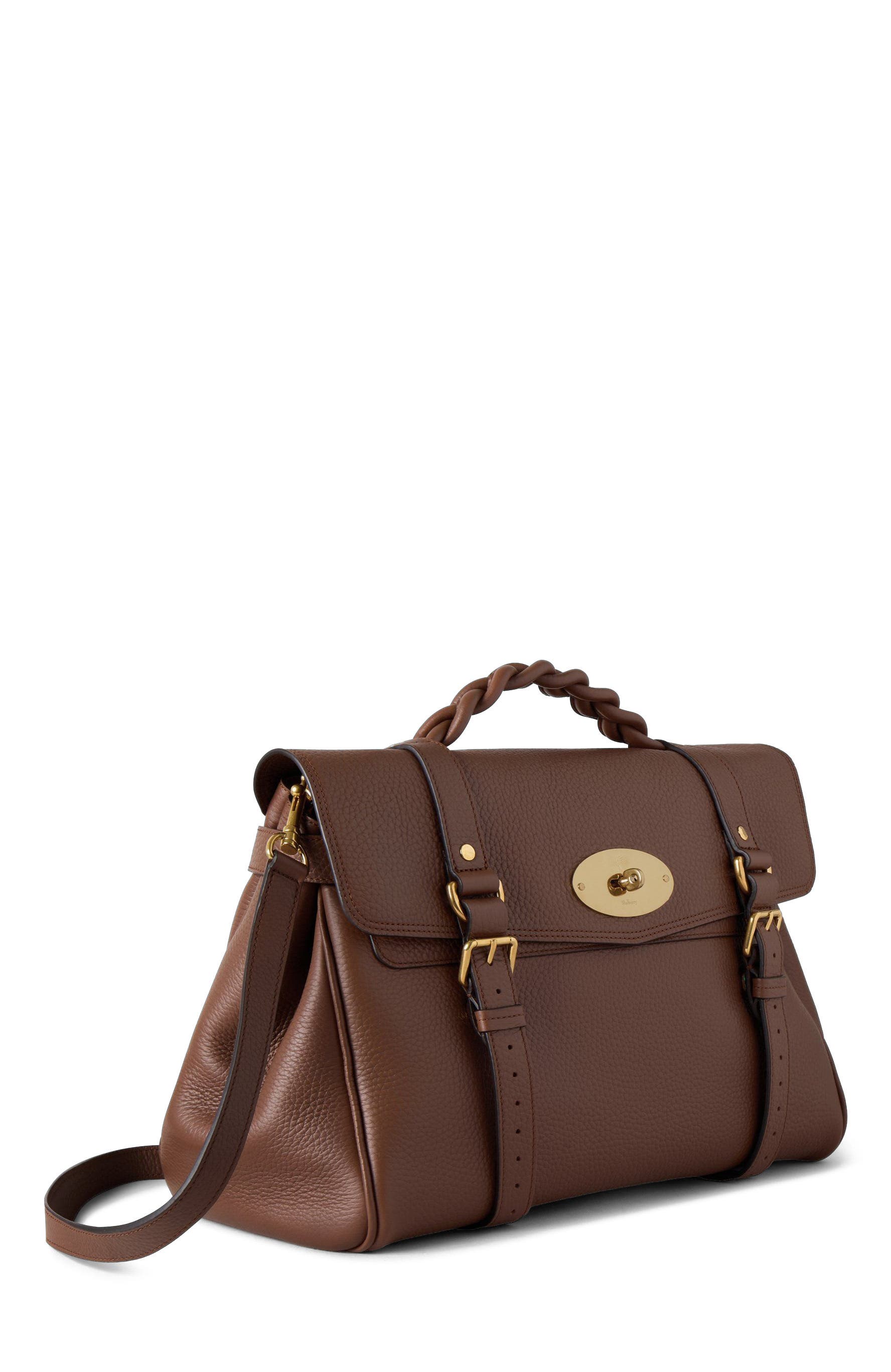 Mulberry Oversized Alexa, Alternate, color, Bright Oak