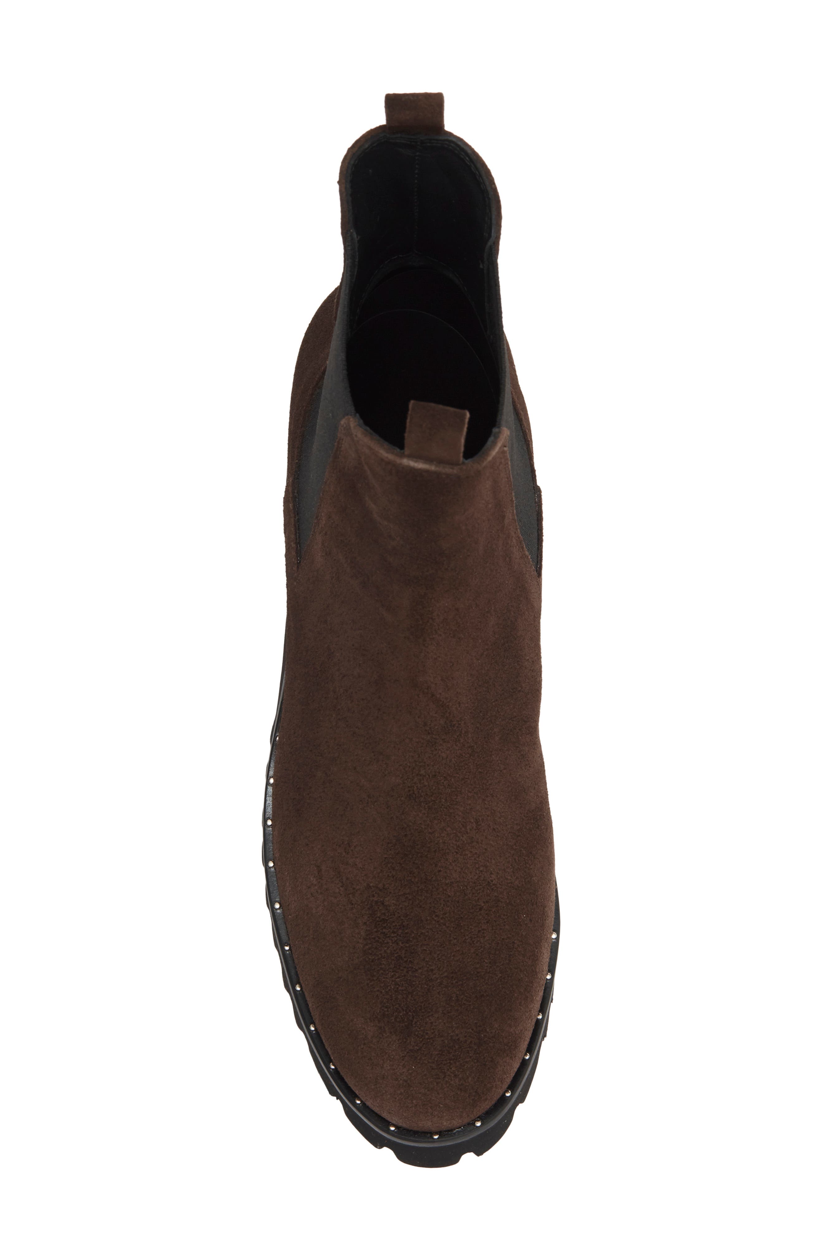 Frēda Salvador Brooke Waterproof Chelsea Boot, Alternate, color, ESPRESSO SUEDE WR