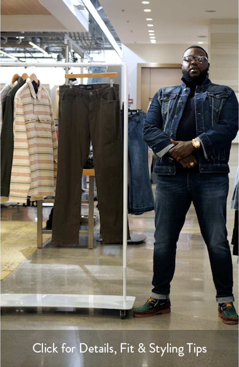 Charisma Relaxed Fit Straight Leg Flat Front Chino Pants, sales video thumbnail