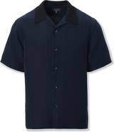 rag & bone Avery Slub Camp Shirt
