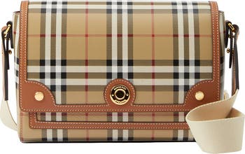 Burberry Medium Note Coated Canvas Crossbody Bag | Nordstrom