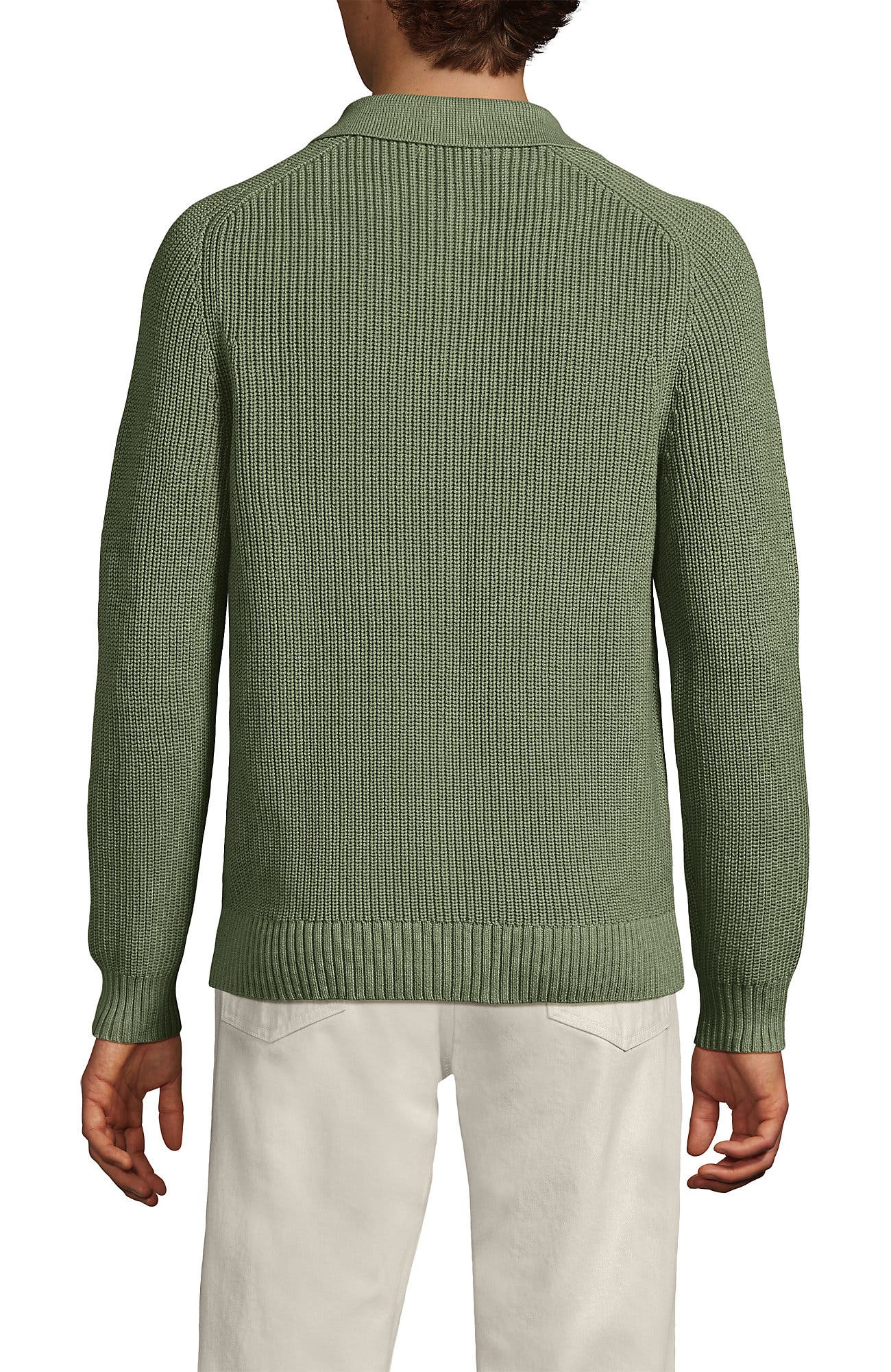 Long Sleeve Drifter Polo Sweater - image 4