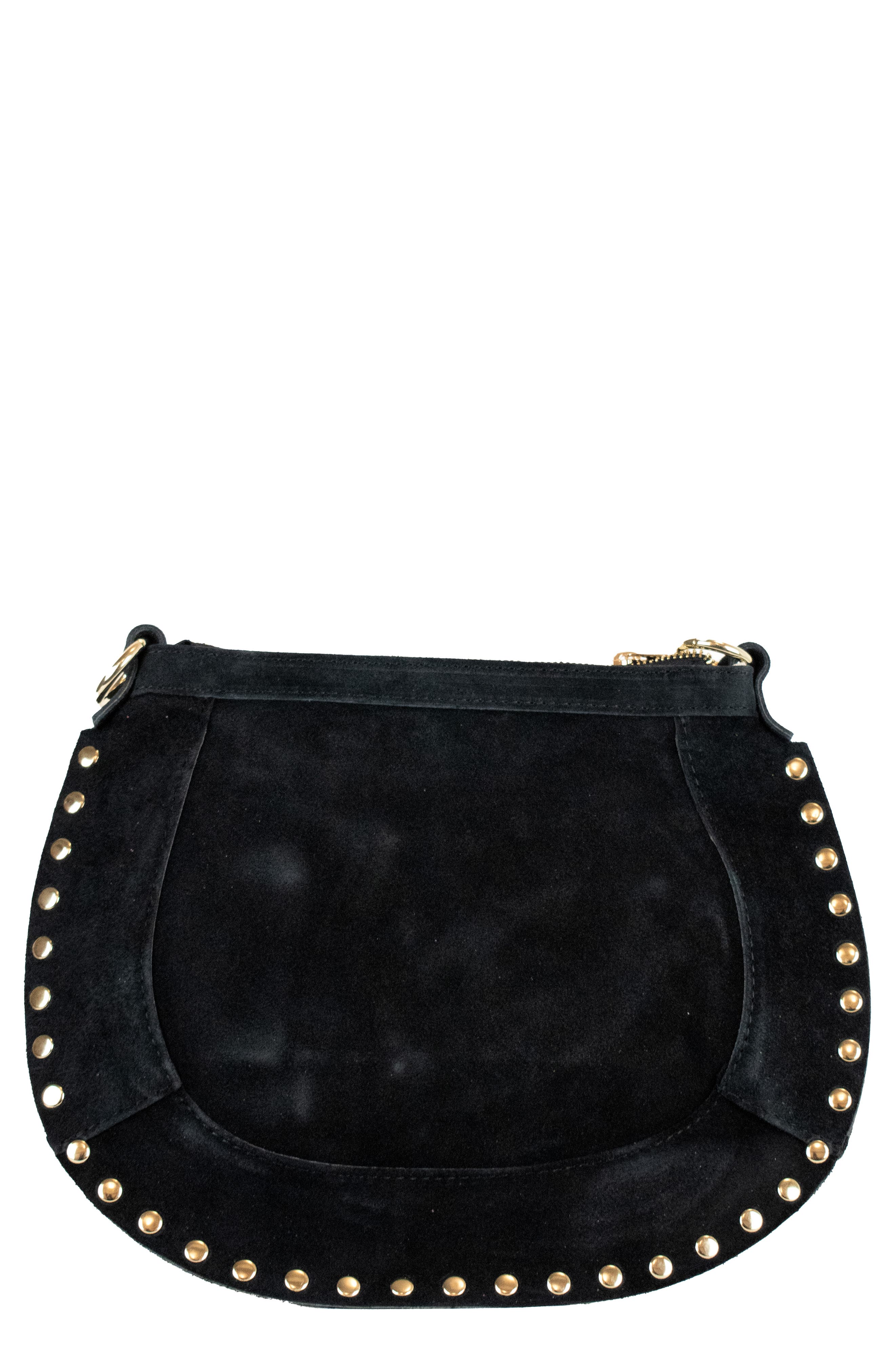 Persaman New York Adele Studded Suede Crossbody Bag
