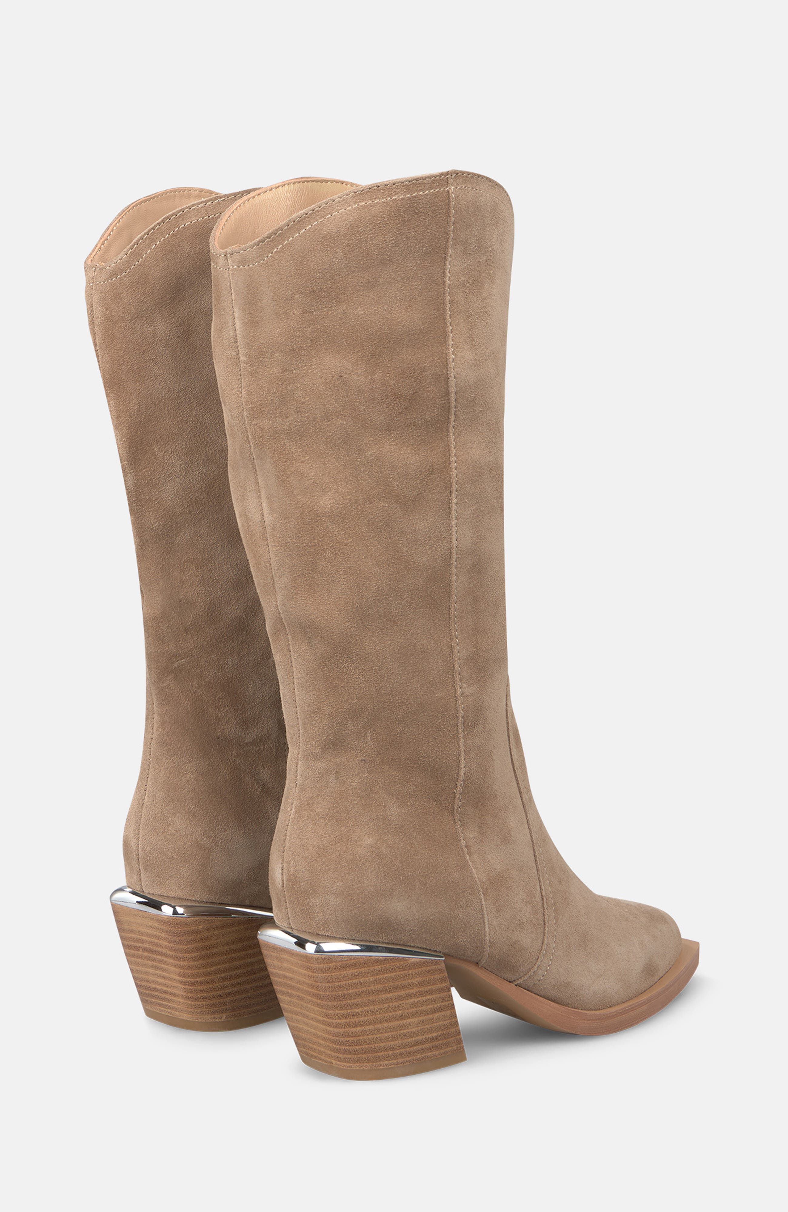 Half-Boot Heel, Alternate, color, Vison